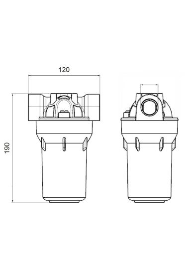 5" Filtre Kabı 5" Filtre Kabı